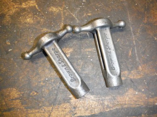 BROWN AND SHARPE GRINDING DOG DAWG WRENCHES 5/16 1/4 MACHINIST TOOLING