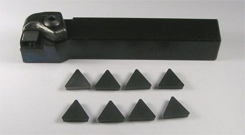 Valenite TPG style turning tool with inserts