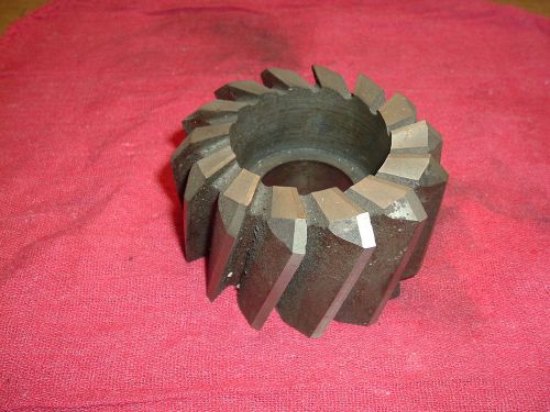SHELL MILL CUTTER  4&#034; OD BY 1-1/2 I.D USA MADE RESHARPENED H.S.S L@@K