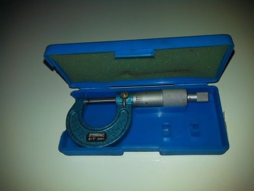 Fowler model 52-240-001 micrometer with 0-1&#034; range for sale