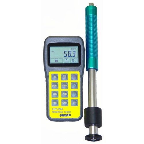 Phase ii portable hardness tester for cast/rough surface parts, #pht-1850 for sale