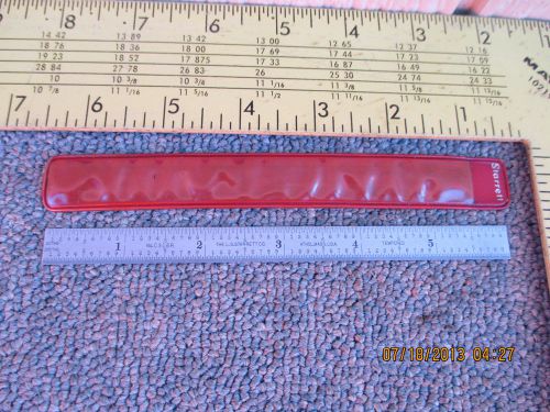 Starrett tools 6&#034; scale rule c316r stainless for machinist gunsmith red case for sale