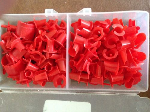 (100) Anti-Shorts MM Plastic No. 0mm Wire Bushings for 14-2, 14-3, 12-2, 5-16