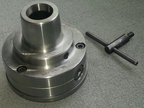 Bison 5&#034; 5c Collet Chuck With Backing Plate