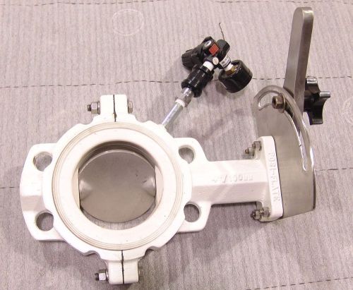 Posi-Flate butterfly valve 4&#034; series 486/487