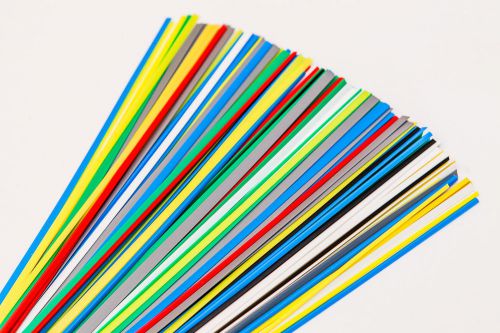 Hdpe  plastic welding rods mix triangle &amp;flat strips weld sticks 40pcs pehd for sale