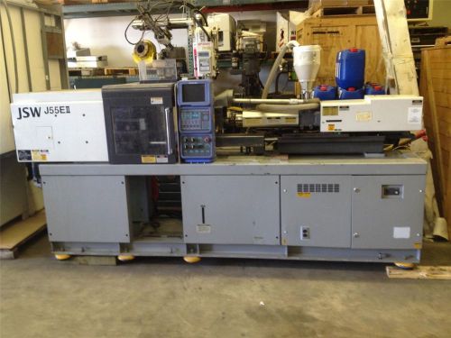 Jsw - j55e-ii 55 ton injection molding machine w/ syscom 1000 controller for sale