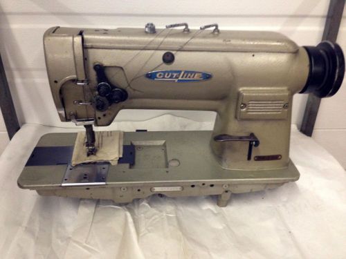 CUTLINE C-412-156  2-NEEDLE  NEEDLE FEED  WITH REVERSE INDUSTRIAL SEWING MACHINE