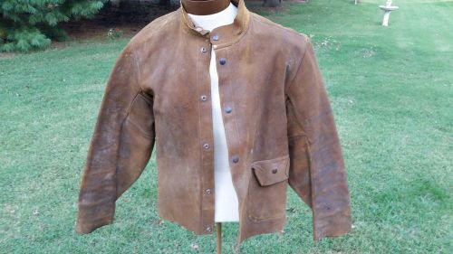 Vintage Tillman Welders / Welder / Welding Leather Jacket - Large, a