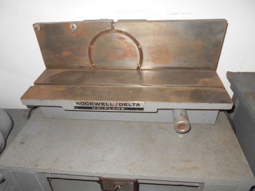Rockwell / Delta Uniplane and 4&#034; Precision Jointer