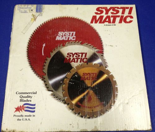 14&#034; Systimatic Contractors Saw Blade PT# 37115 ~ 36 Teeth ~ .109 Width