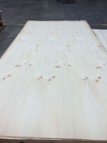 Wood Veneer Random Plank Pine 48x98 1pcs total 10mil paper backer &#034;EXOTIC&#034;501.5