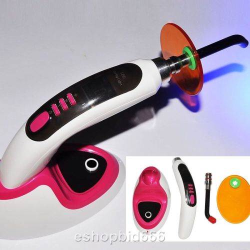 Ce  wireless cordless led dental curing light lamp1800mw with teeth whitening for sale