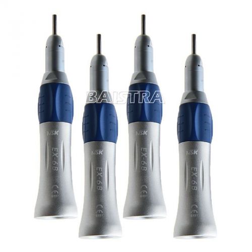 4 Pcs Dental NSK Style Slow Low Speed  Straight Nose Cone Handpiece