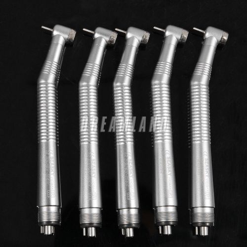 5pcs nsk style dental high speed handpieces push button 4 holes standard for sale