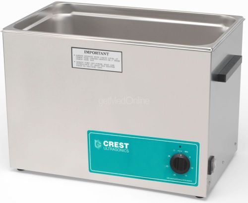 New ! crest cp2600t 7 gal ultrasonic cleaner, timer+cover 19.5”x11.75”x8” for sale