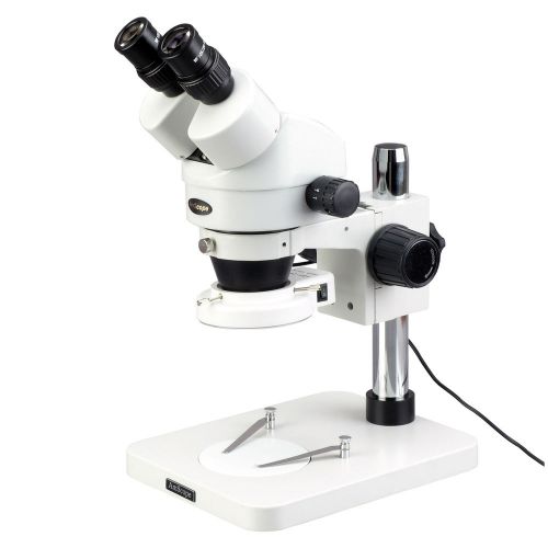 7x-45x inspection dissecting zoom power stereo microscope with 64-led light for sale
