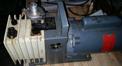 Alcatel ZM2004 Vacuum Pump 1/2 HP motor 1725 RPM115V (Partially Tested)