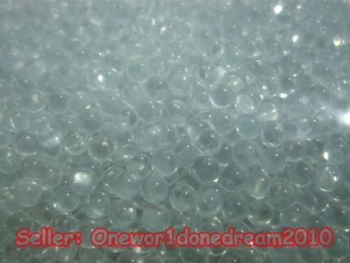 New Flint Glass Soda Lime Beads Solid 3mm Column Packing  453 grams 1 lb