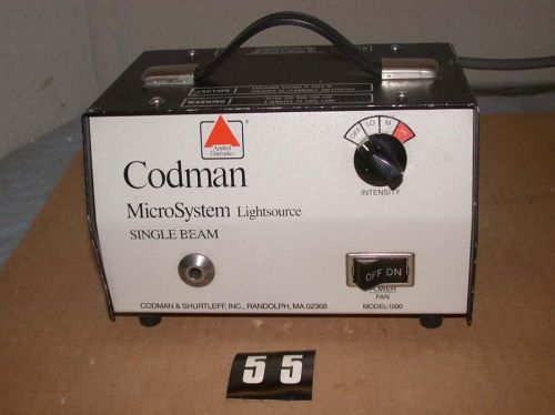 Codman Microsystem Lightsource Model 1500 light beam Free S&amp;H