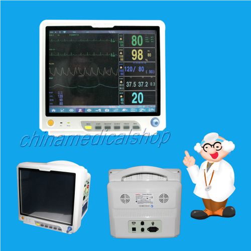 Portable Touch BIG Screen ICU Patient monitor 15&#039;&#039; LCD Multi parameters + ETCO2