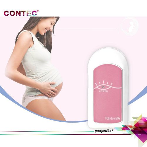 Sale New Pocket Fetal Doppler Baby heart rate Pregnancy FHR Fetus two color