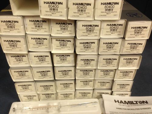 Hamilton 80400 25uL gastight syringes (lot of 40)