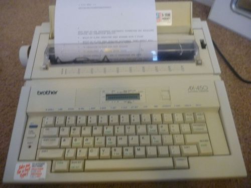 Brother Model AX-450 Word Processor Electronic Typewriter portable