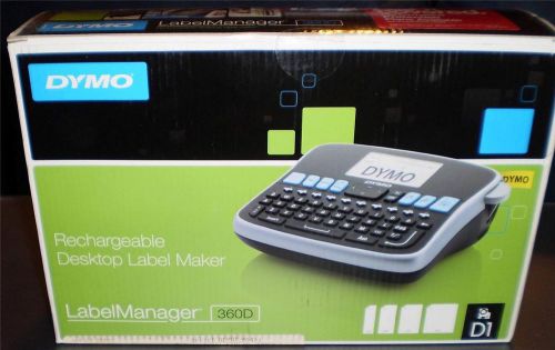 NEW DYMO 1754488 LabelManager 360D Handheld Label Maker