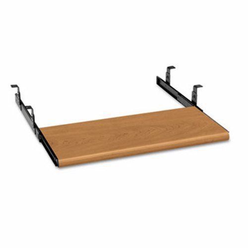 Hon Slide-Away Keyboard Platform, Laminate, 21-1/2w x 10d, Harvest (HON4022C)