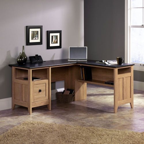 Multi Use Student/Home L-Shaped Desk by August Hill