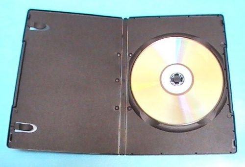 SINGLE  STANDARD  DVD  5 Black Cases  6mm