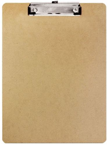 Hardboard Clipboard With Low Profile Clip Standard Size Case Of 24 1805-24