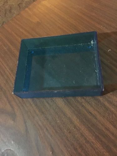 Blue Plastic Tray