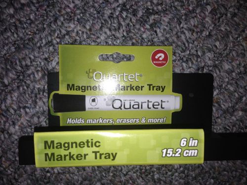 Magnetic Marker Tray: Holds markers, erasers, and more!