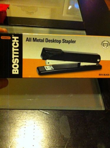 Stanley Bostitch All Metal Economy Standard Stapler  (B515-BLACK) Desktop