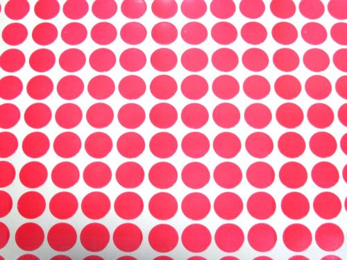 960pcs 5 sheets 1cm red dots color filing coding packing labels sticker