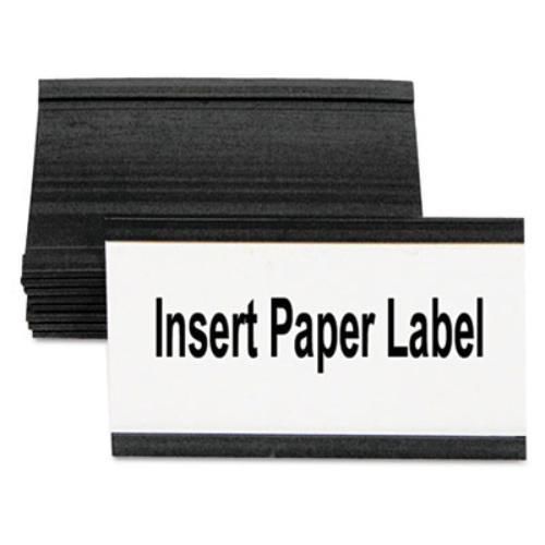Mastervision 6&#034; magnetic data cards - 10 / bag - black (fm2630) for sale
