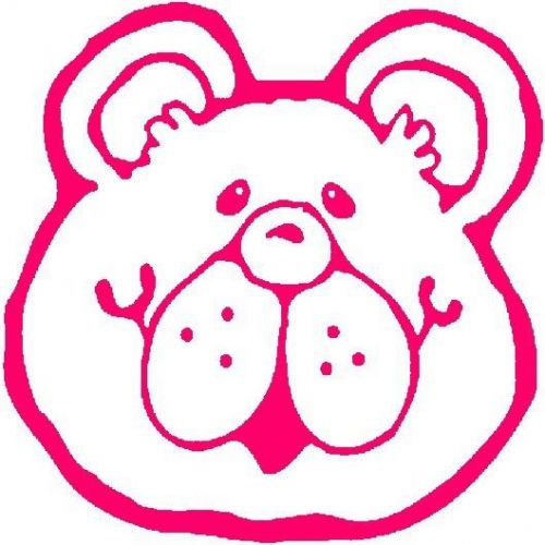 30 Custom Pink Bear Personalized Address Labels
