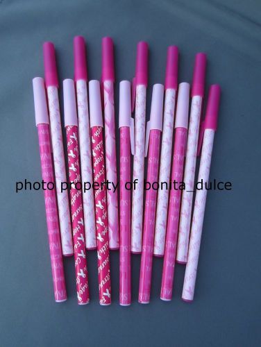 23 Breast Cancer Awareness Pink Ribbon PENS Party Favor Fund Raiser