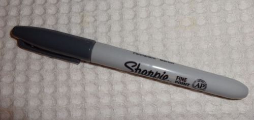 1 SHARPIE Permanent Marker - Fine Point  - GRAY (Grey) - New!