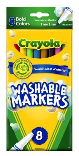 Crayola art markers - fine marker point type - point marker point style (587836) for sale