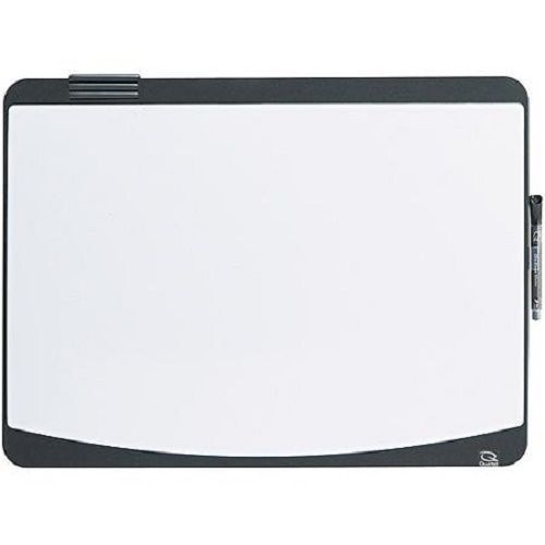 Quartet Dry-Erase Board, Foam, 23.5&#034; x 17.5&#034;, Black/White Frame