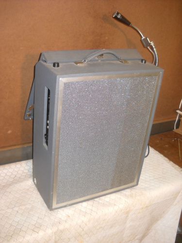 Argos model lsd 6040a speech director 2 vintage speaker podium works well for sale