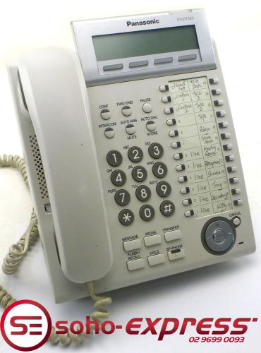 PANASONIC KX-DT333 BUSINESS TELEPHONE HANDSET - WHITE