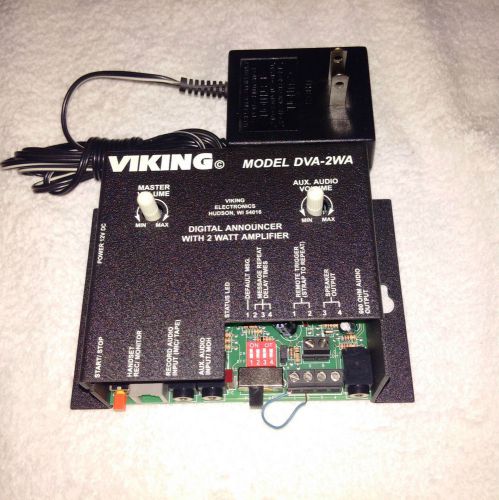 Viking dva-2wa digital announcer for sale