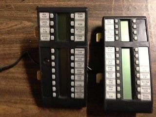 QUANTITY OF &#034;TWO&#034; Nortel KIM - T24 -Add On Modules - As Pictured - Free Shipping