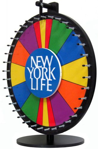 24in Prize Wheel Dry Erase Spin-to-Win with BONUS Section! Includes Custom Logo!