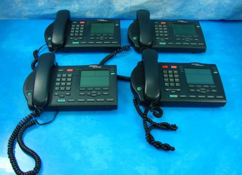 Lot 4 Nortel Meridian M3904 Professional Digital Telephone NTMN34GA70 Charcoal