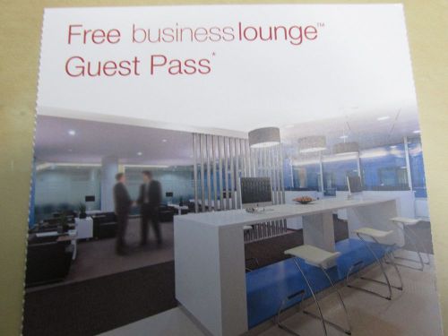 One Guest Pass for Regus Business lounge